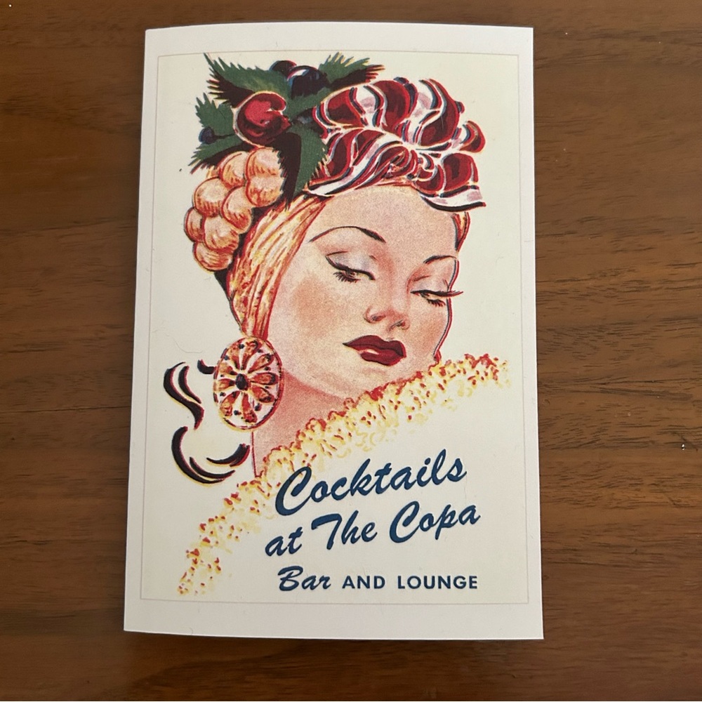Cocktails at the Copa Retro Notebook
